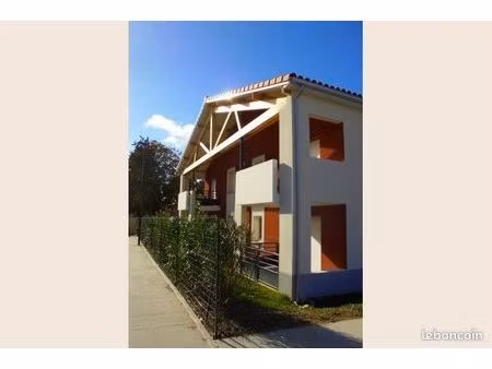 t2 42 m² – résidence seniors les villages d’or – rdc – balcon – aucamville