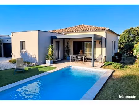 villa t4 plain-pied 96 m2 – garage – piscine
