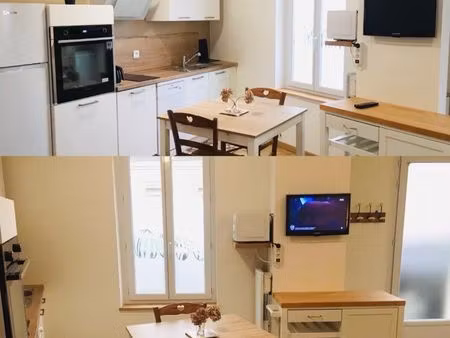 studio meublé rénové 25m2 - climatisation - proche lycée