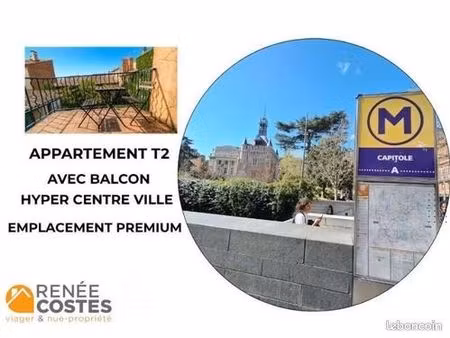 appartement en viager 2 pièces 40 m²