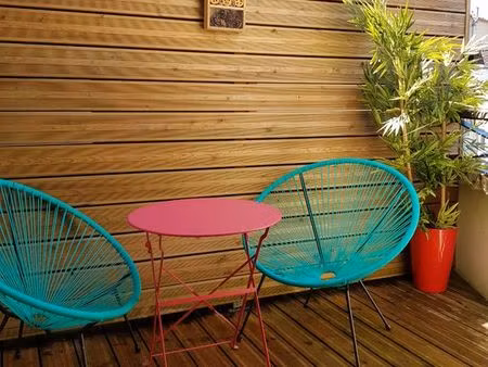 grand studio terrasse bergerac centre