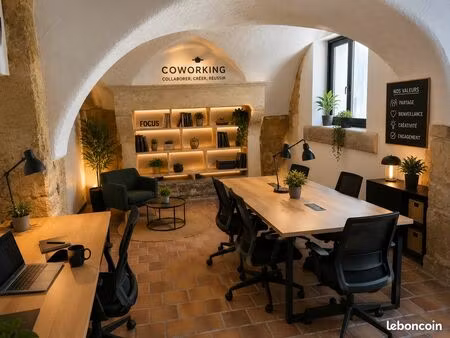 bureau / espace coworking à louer – centre de gallargues-le-montueux
