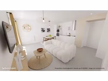 appartement 2 pièces 48 m²