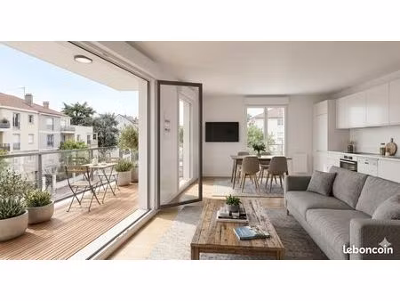 appartement 3 pièces 65 m²