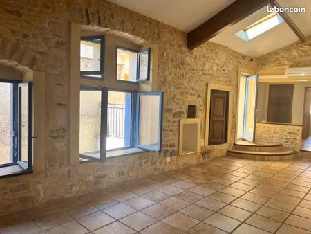 maison de village p3 de 101 m2 caveirac