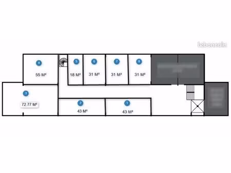 entrepot - logistique 31 m² le thillay