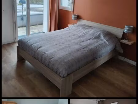 chambre meublée avec sa salle d'eau privative
