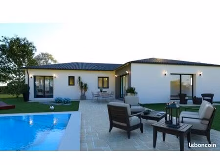 idéal maison 90m² avec terrain à gragnague