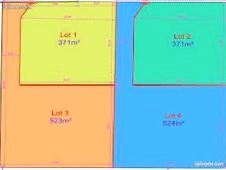 terrain viabilisé constructible à vendre