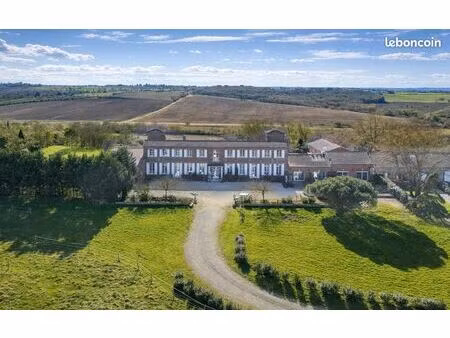 balma toulouse 31 maison : domaine du xviii° de 450 m² + 1 ferme de 430 m² + 2 annexes de 