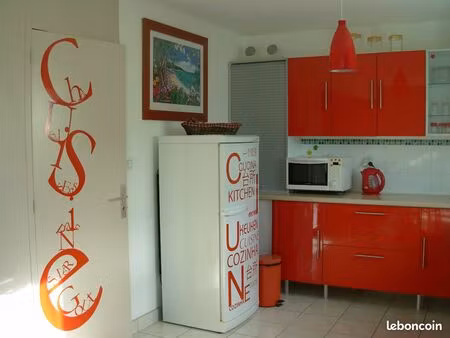 location à l'année maison t3 meublée avec jardin clos st pol de leon