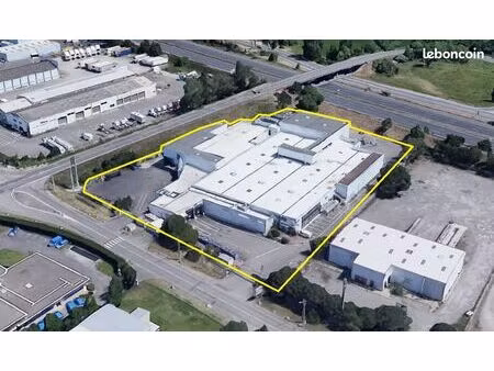 locaux à louer 5200m² divisibles à partir de 1200m² avec quais bruguières toulouse nord