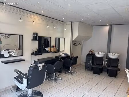 fonds de commerce salon de coiffure mixte  barbier  onglerie  barrière de paris  minimes  