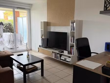 à louer-t2 avec jardin et terrasse-quartier agora
