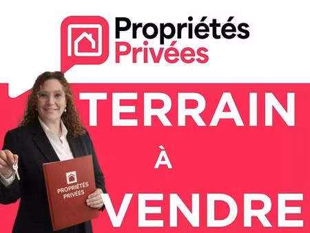terrain constructible viabilisé à vendre