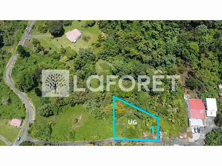 terrain à bâtir lot 1 854 m² capesterre belle eau section l'habituée