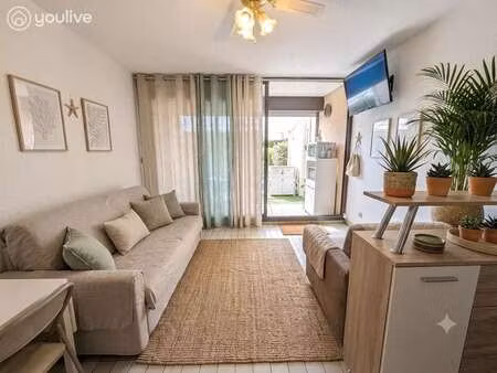 vente appartement t1 au grau-du-roi (30240) : à vendre t1 / 21m² le grau-du-roi