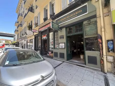 a vendre  fonds de commerce  restauration rapide  secteur nice centre