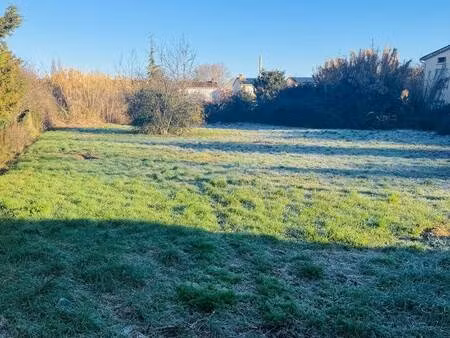 terrain constructible à vendre