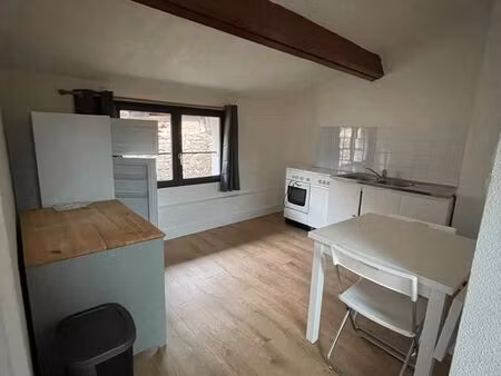 appartement t1 27m2 loi carrez (36m2 au sol) meublé centre ville