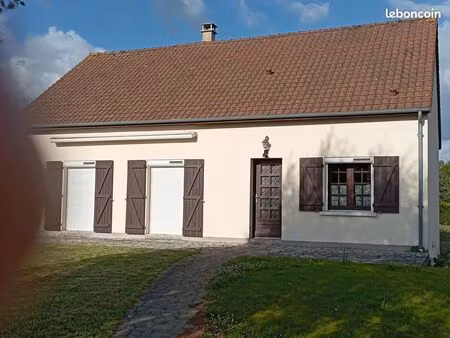 a louer maison individuelle sur sous sol avec jardin