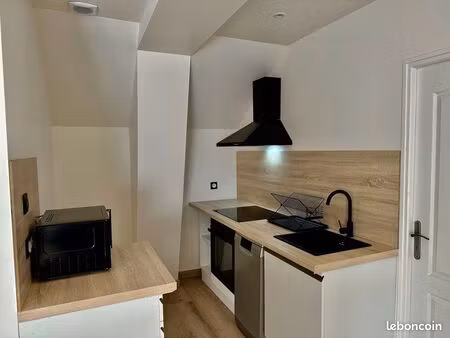 appartement tout équipé 52m2  2 chambres  1 garage