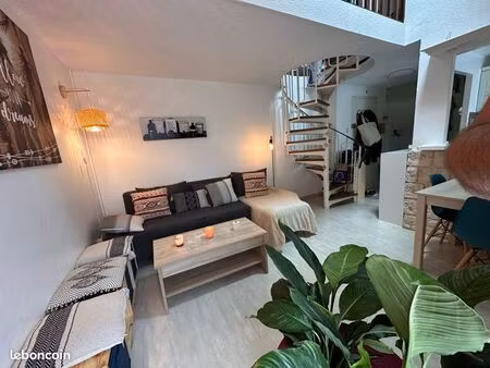 duplex meublé 79m² - centre embrun - ascenseur  terrasse & local vélo ?️