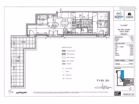 appartement t2