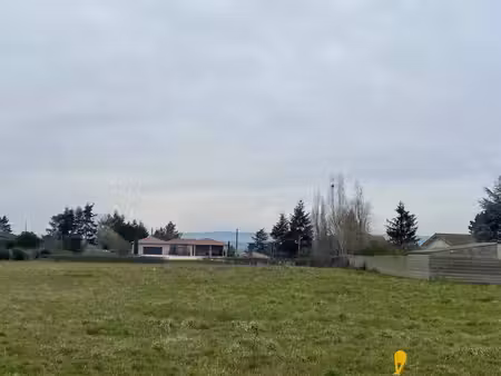 terrain constructible viabilisé à vendre