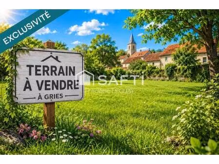 terrain constructible viabilisé à vendre
