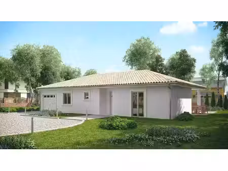terrain avec maison neuf à vendre