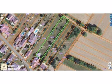 terrain constructible à vendre