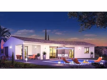 terrain avec maison neuve à vendre