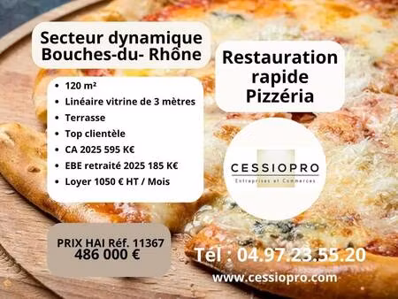 restauration rapide / fastfood à vendre