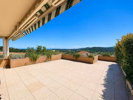 bormes-les-mimosas - le pin - appartement vue mer aux allures de villa