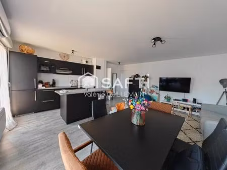 appartement lumineux dans résidence sécurisée