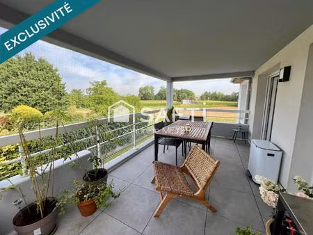 magnifique appartement 95 m²  4 pièces  3 balcons