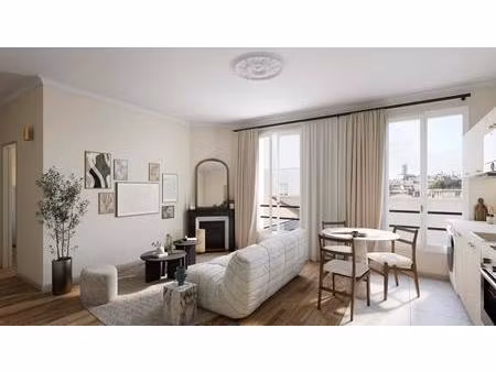 3 pieces lumineux en etage