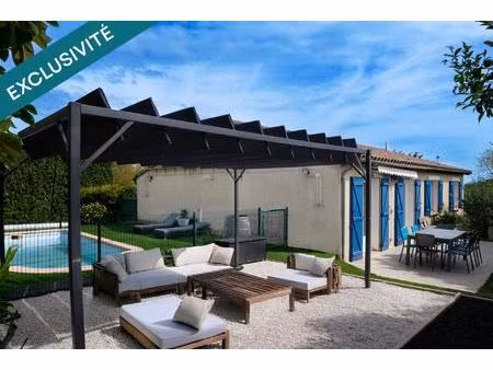 plain-pied rénové avec piscine à carcassonne
