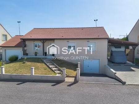 maison individuelle de plain-pied dans un environnement paisible