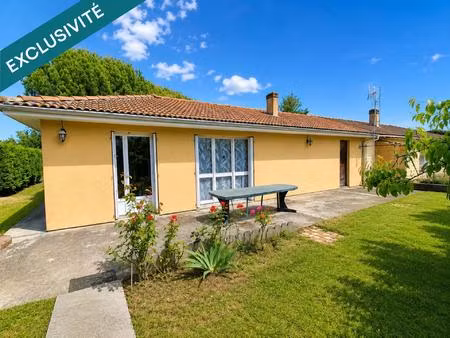 maison 3 chambres avec garage attenant
