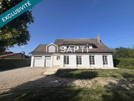 maison de 186m2 avec piscine et double garage