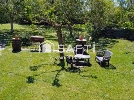 coup de cœur : authentique maison en pierre du quercy au calme absolu  avec jardin plat et