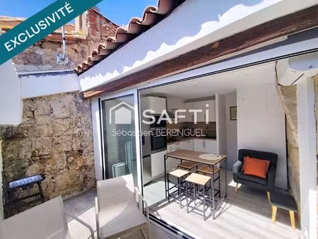 maison de village lumineuse / terrasse sans vis-à-vis