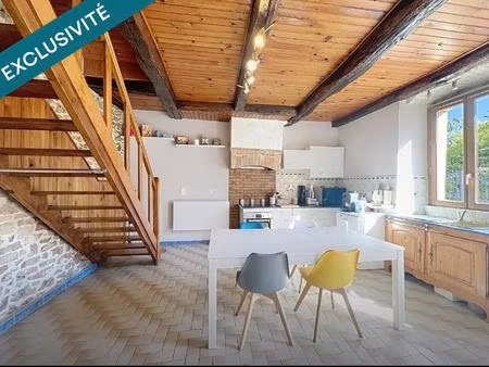 maison de village f5 avec jardin et piscine
