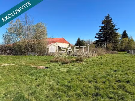 hangar de 200 m² sur terrain constructible de plus de 4 000 m²