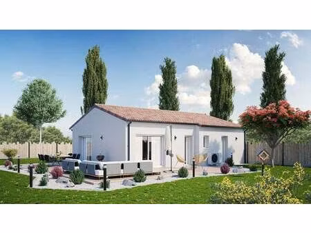 terrain avec maison neuve à vendre