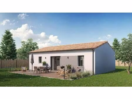 terrain avec maison neuve à vendre