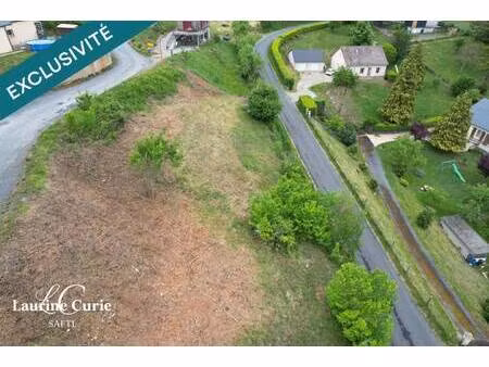 terrain constructible viabilisé à vendre