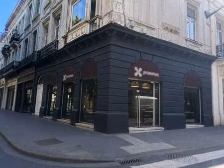 commerce de rapport à vendre – place léon vanderkindere  ucc